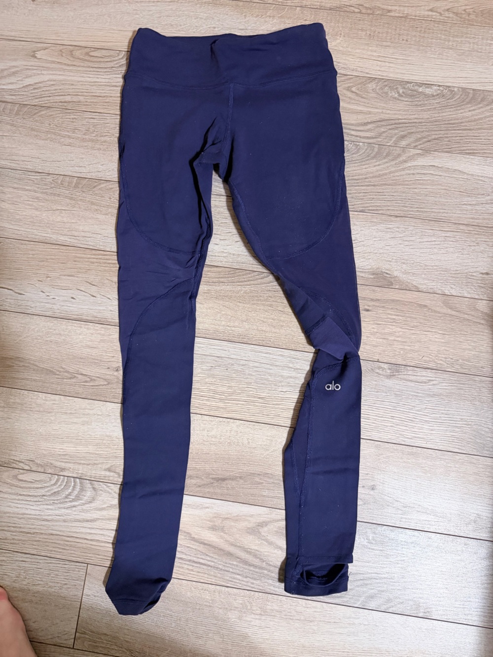 ALO Yoga Dark Navy Performance Leggings